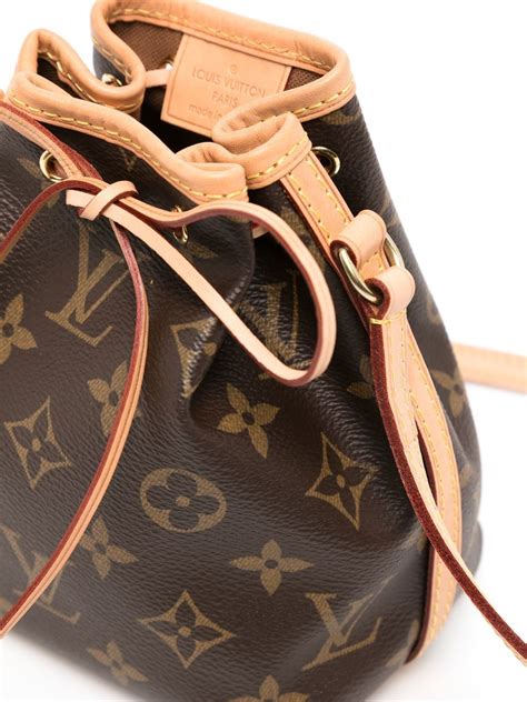 louis vuitton noe monogram nano brown|Louis Vuitton bag neonoe.